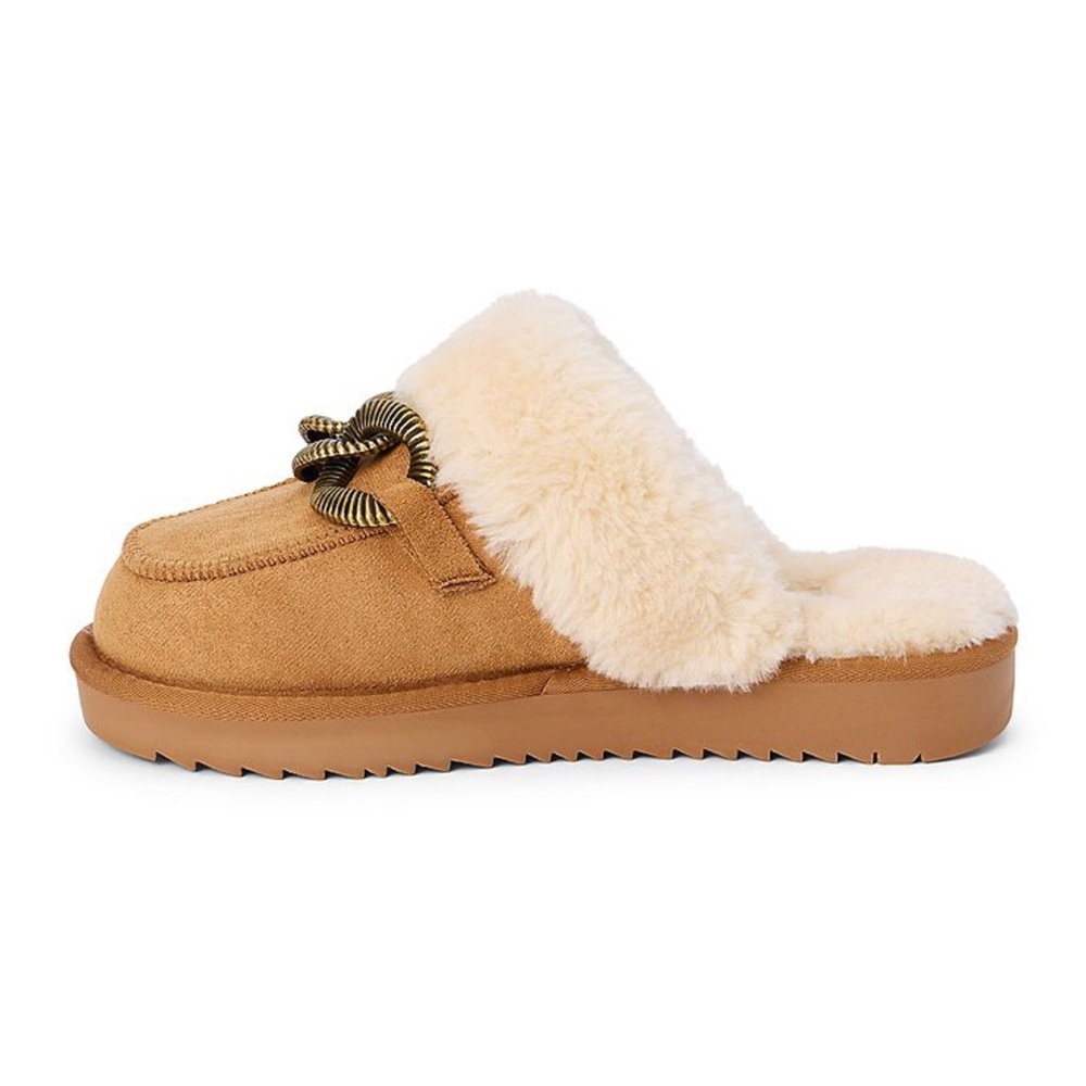 NIB Beach By Matisse Latigo Slipper WomenS SZ 10 Tan Shearling Slip-On Clogs - Picture 12 of 12